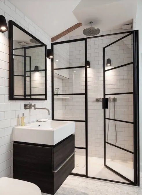 一个大点儿的卫生间看着真的好舒服啊!