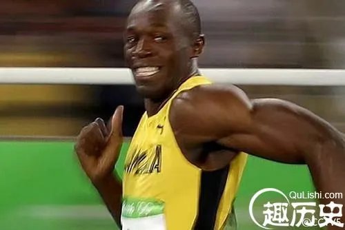 博尔特表情走红 脸上邪魅笑容跑向终点