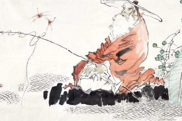 姜太公钓鱼愿者上钩歇后语的故事