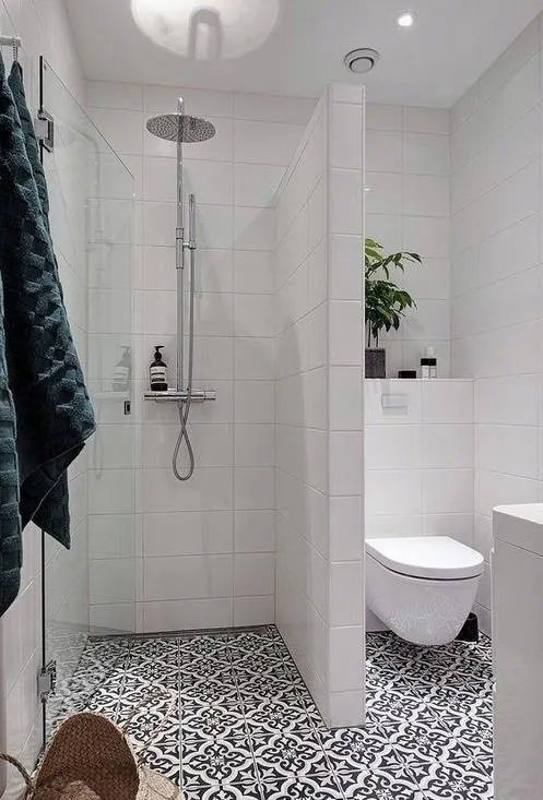 一个大点儿的卫生间看着真的好舒服啊!