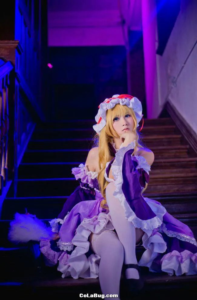 求这个截图的背景图，是八云紫的cos的，求有的人分享下，谢谢各位