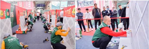 科顺好工长防水贴砖美缝竞技大赛（南宁站）顺利举行！