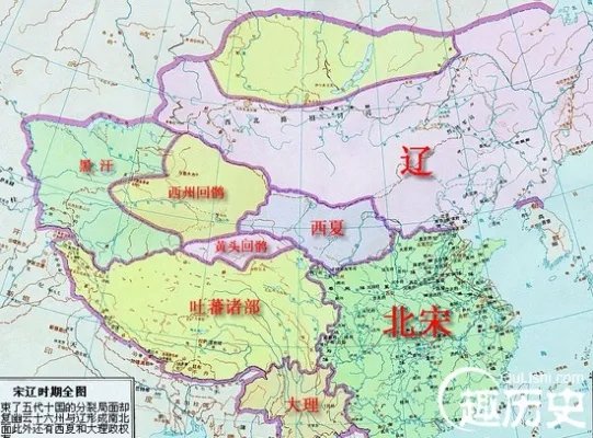宋朝地图——中国古代两宋时期地图