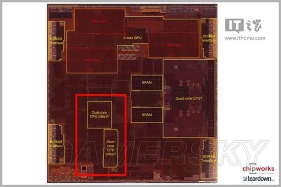 iPhone（苹果）A10处理器核心位置与功能图文解析