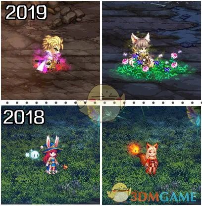 《DNF》2019年套和2018年套对比