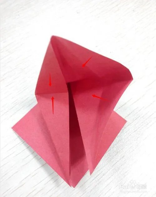 千纸鹤的折法图解