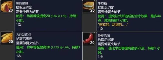 魔兽世界tbc火焰节奖励