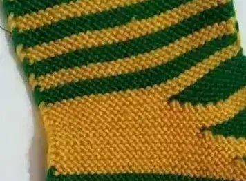 棒针编织棉鞋从鞋头往后跟编织怎么编织