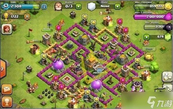 部落冲突7本最强布阵