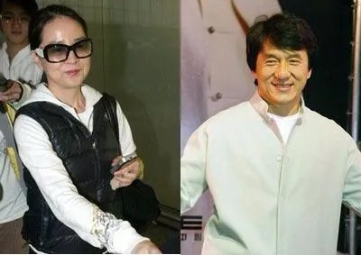 成龙老婆的照片