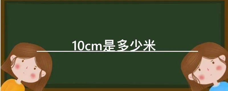 10cm是多少米