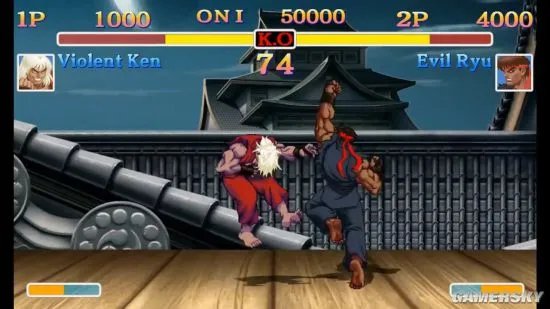 Switch版《终极街头霸王2:最后的挑战者》试玩 杀意隆和洗脑肯对打