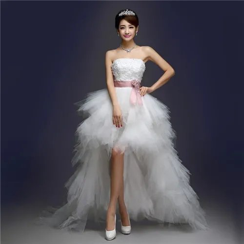 短款婚纱礼服图片欣赏 婚纱礼服怎么穿比较好看