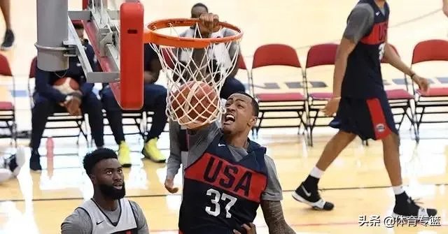 刺激！美国男篮蓝队97：78大胜白队，如何评价美国队内热身赛呢？