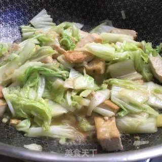 白菜炖豆腐