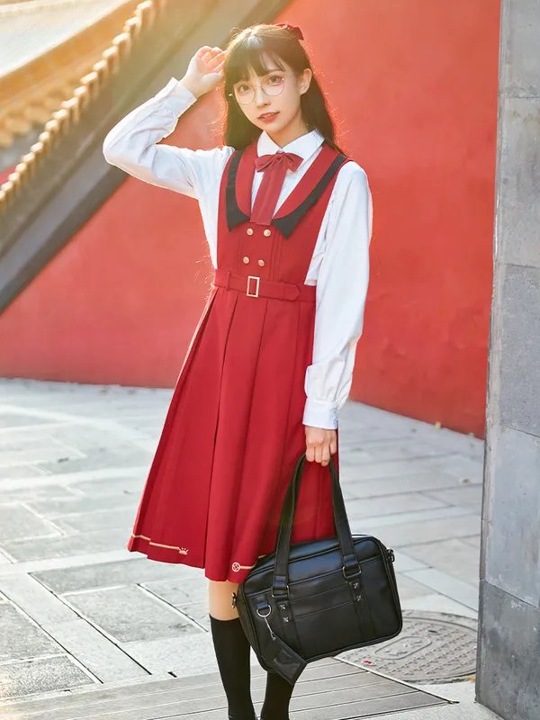 JK女生都在穿的护奶裙到底是什么?可甜可撩,百搭又好看~