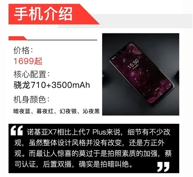 Nokia X7评测 1699买两个蔡司镜头不亏