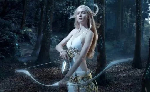 精灵盛典广告女主角是谁啊，是不是乌克兰的