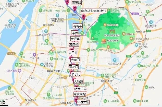 2021南京地铁3号线路图 南京地铁3号线站点图及运营时间