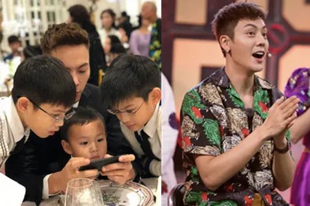 陈伟霆参加婚礼 家人合影大曝光