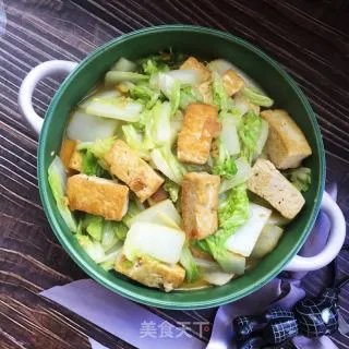 白菜炖豆腐