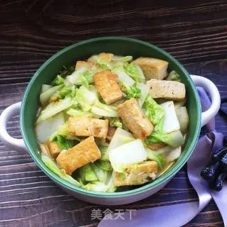 白菜炖豆腐