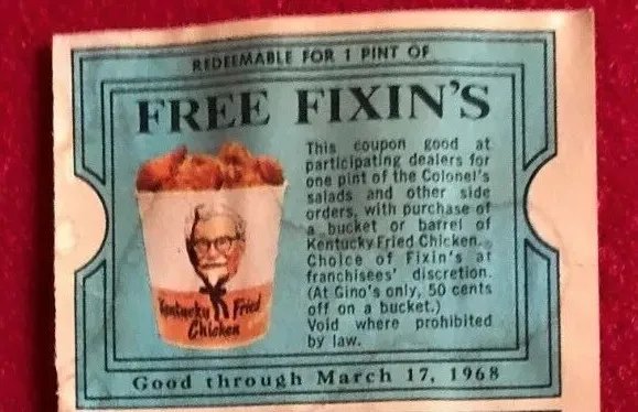 我无比怀念肯德基和麦当劳的纸质优惠券