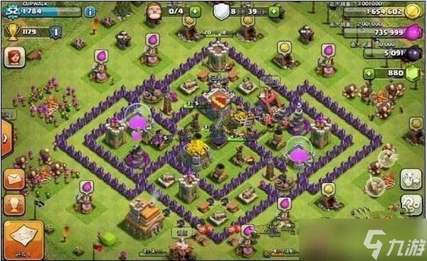 部落冲突7本最强布阵