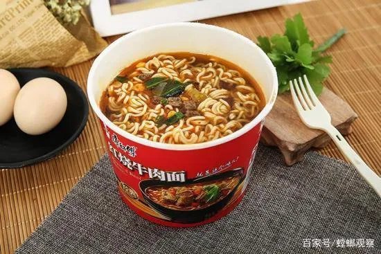 康师傅红烧牛肉面有牛肉吗？