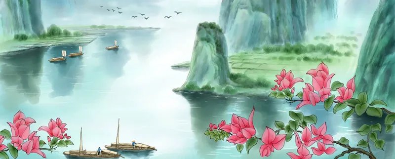 日出江花红胜火下一句古诗