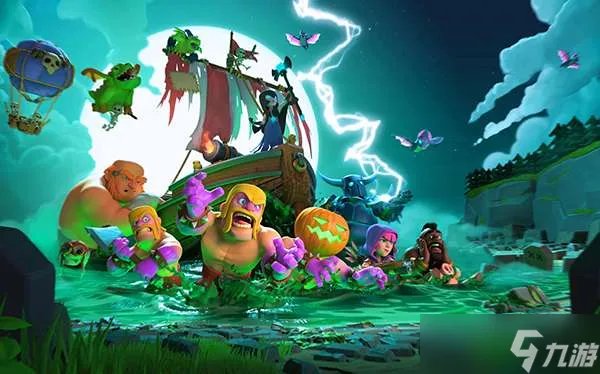 部落冲突7本最强布阵