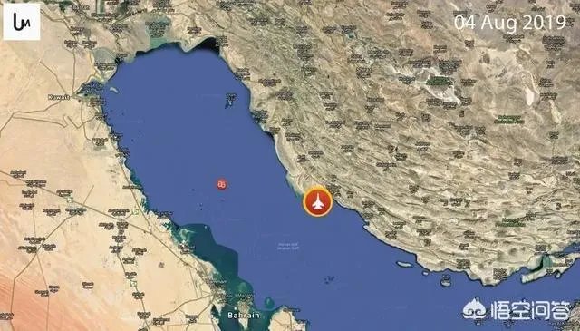 突发：伊朗一架战机在波斯湾水域坠毁，是被美国击落的吗？