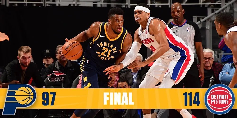 活塞胜步行者了吗？