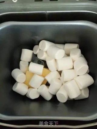 花生玫瑰牛轧糖~面包机版