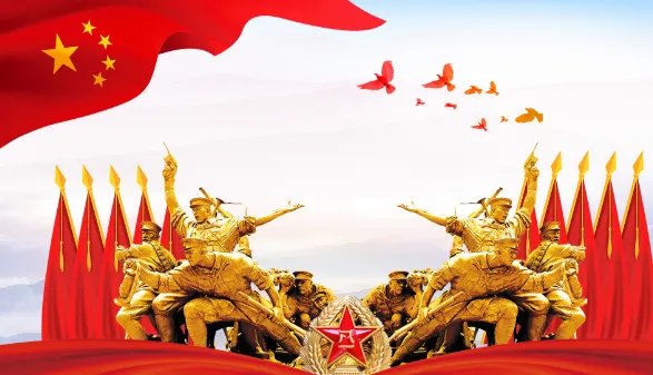 2019八一建军节图片 欢庆八一建军节图片2019高清