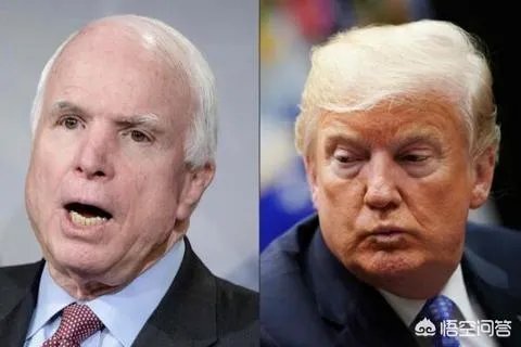 麦凯恩葬礼奥巴马和小布什受邀讲话,特朗普却不在列颜面无存,如何看待这一现象?