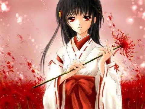 关于彼岸花的动漫图片