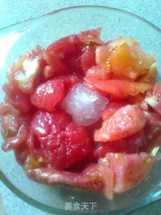 玫瑰花儿开--------冰镇番茄汁