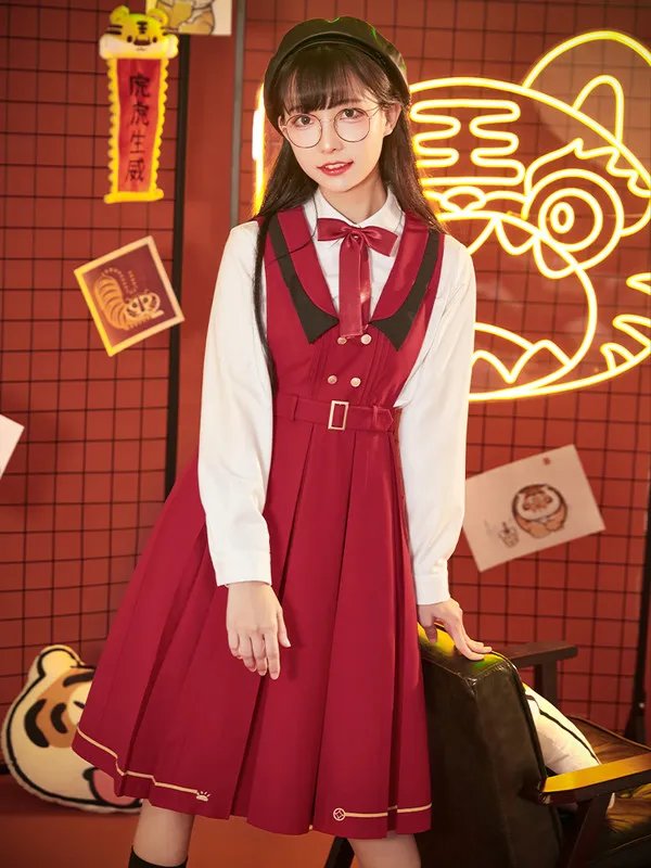 JK女生都在穿的护奶裙到底是什么?可甜可撩,百搭又好看~