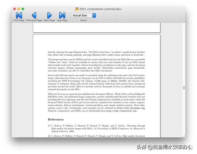 能打开djvu文件的Mac阅读器有什么推荐?