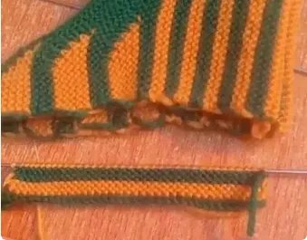 棒针编织棉鞋从鞋头往后跟编织怎么编织