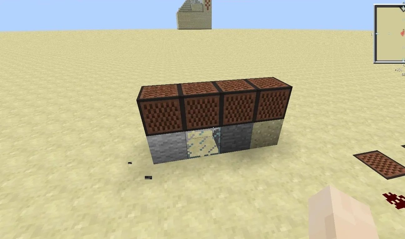 《我的世界》自制音乐盒图解