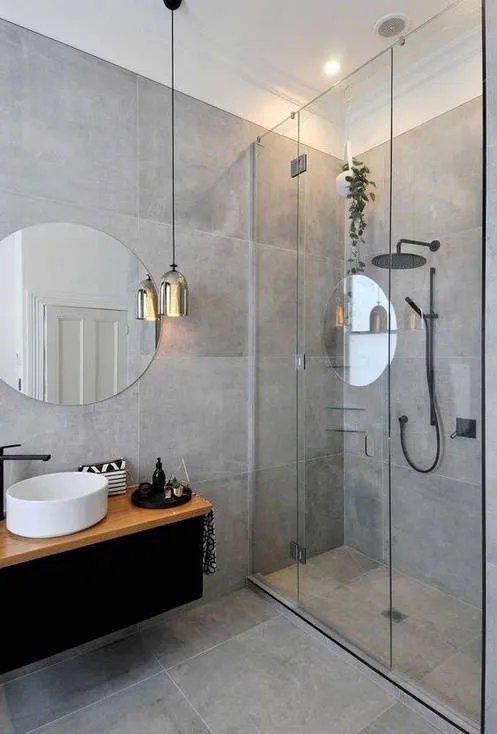 一个大点儿的卫生间看着真的好舒服啊!