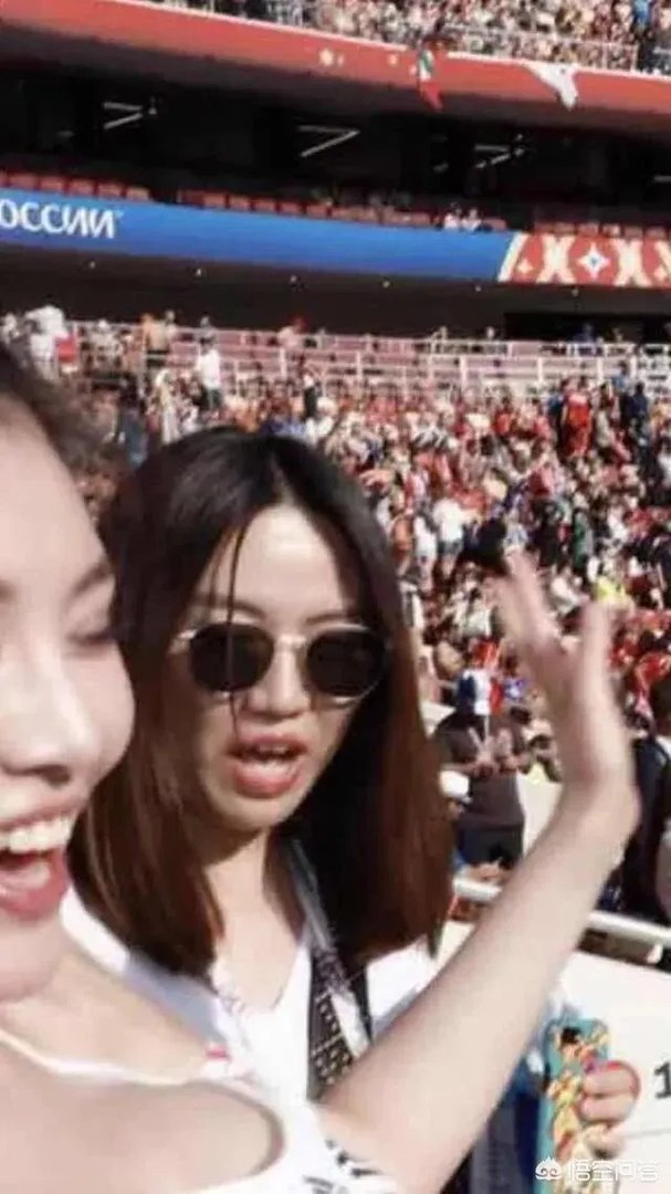如何看待大嫂徐冬冬在俄罗斯世界杯看球，被丹麦球迷“生扑”？