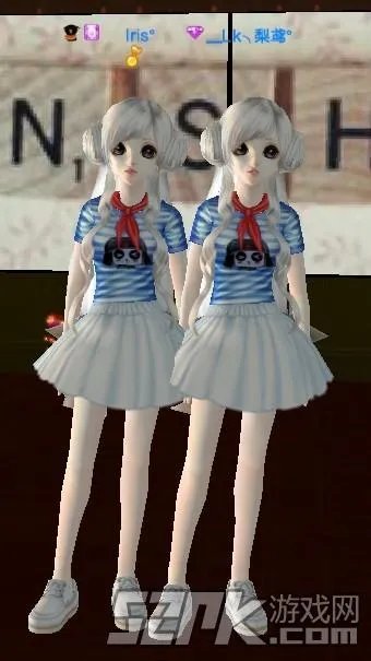 QQ炫舞姐妹装搭配 我们是不离不弃的好姐妹