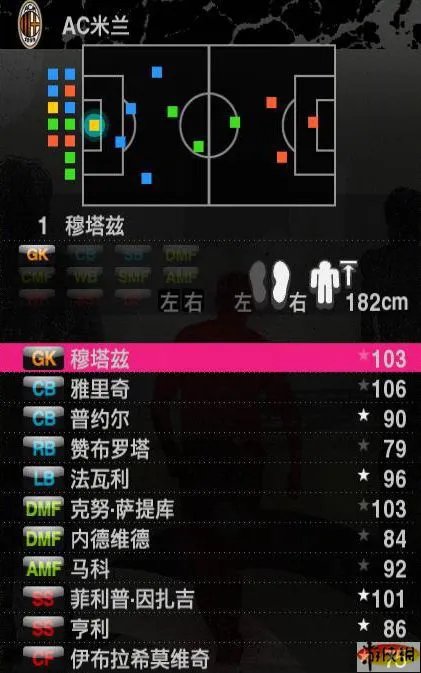 《实况足球2010》技术攻略：阵型篇