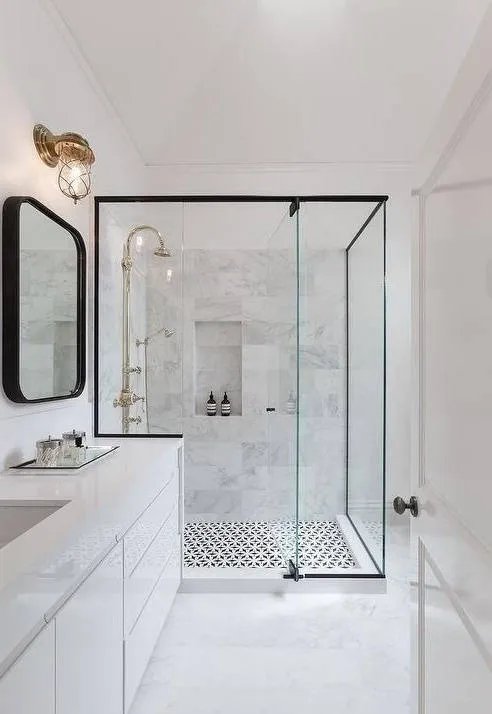 一个大点儿的卫生间看着真的好舒服啊！