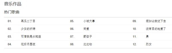 杨千嬅好听的粤语歌