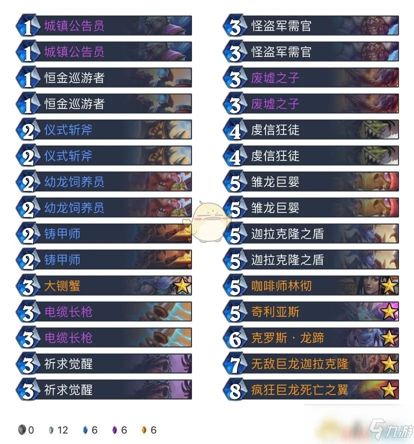 《炉石传说》标准模式有哪些T1卡组 2020卡组排名