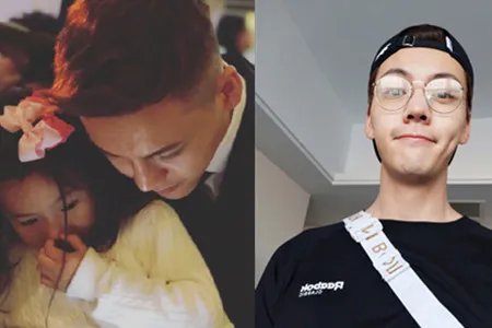 陈伟霆参加婚礼 家人合影大曝光